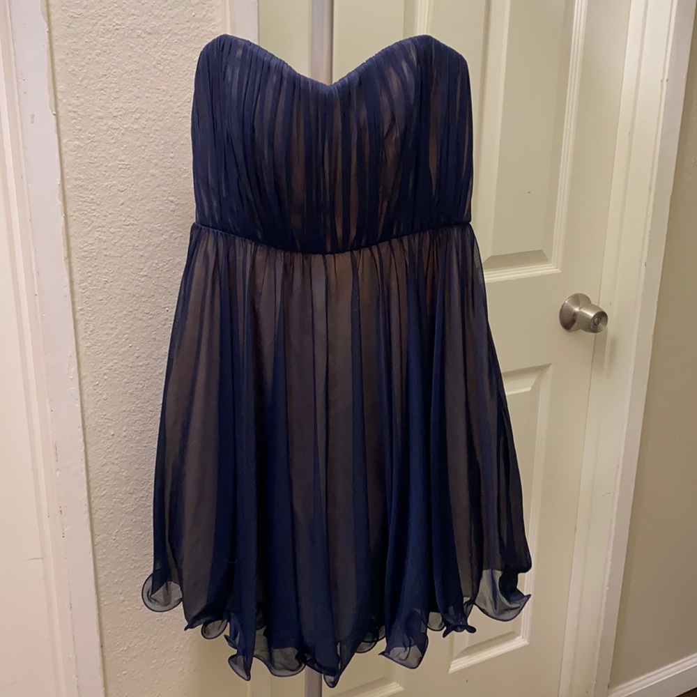 Sequin Hearts Strapless Dress